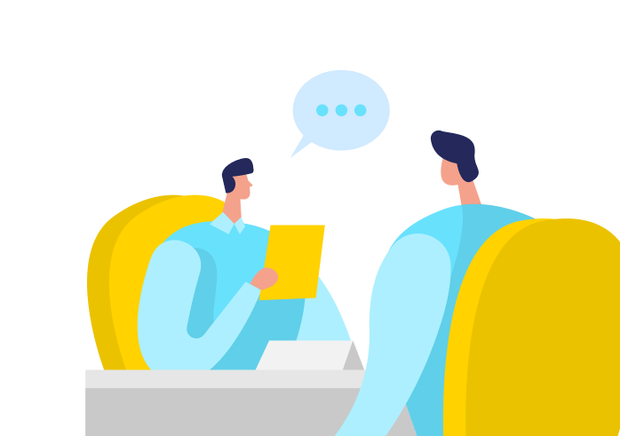 Book Interview Illustration